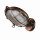 Wandlampe außen Messing massiv Glas E27 IP64 rund
