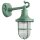 Au&szlig;enlampe Wand Messing massiv Glas 25 cm hoch IP64 E27