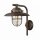 Außenlampe Wand Messing Glas 30 cm hoch IP43 E27 KAVALA