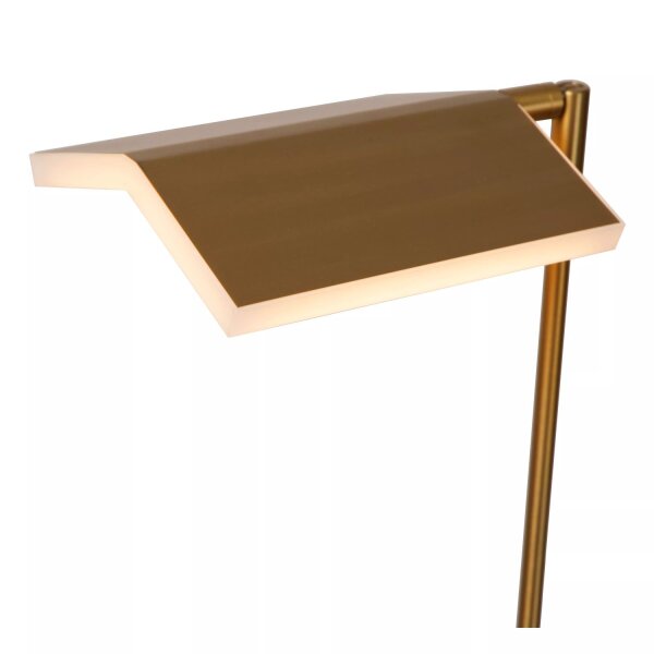 LED Stehlampe flexibel Gold 2700-4000 K 134 cm dimmbar