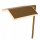 LED Stehlampe flexibel Gold 2700-4000 K 134 cm dimmbar