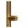 LED Stehlampe flexibel Gold 2700-4000 K 134 cm dimmbar