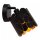 Wandstrahler Metall Schwarz Gold E14 L:12 cm Modern