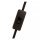 Tischlampe Seegras Stoff Natur Weiß 64 cm E27 blendarm