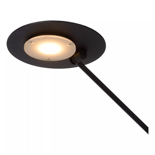 LED Schreibtischlampe Metall Schwarz 50 cm beweglich