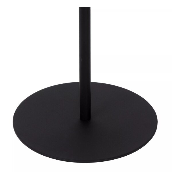 LED Stehlampe Metall 140 cm 3000 K 9 W flexibel Schwarz
