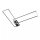 LED Deckenlampe Aluminium Schwarz 2700-4000 K flach