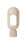 Dekorative Tischlampe Modern 30 cm klein E27 in Taupe