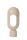 Dekorative Tischlampe Modern 30 cm klein E27 in Taupe