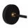 Wandleuchte Glas Schwarz Gold Weiß IP44 G9 blendarm