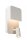 LED Wandleuchte Weiß Spot 5 W 3000 K Schalter USB