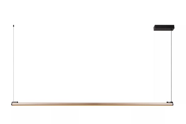 LED Hängelampe Kaffeebraun dimmbar 150 cm 2700-4000 K