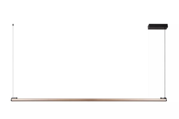 LED Hängelampe Kaffeebraun dimmbar 150 cm 2700-4000 K