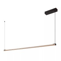 LED Hängelampe Kaffeebraun dimmbar 150 cm 2700-4000 K