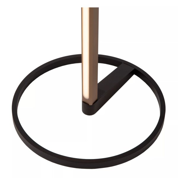 LED Stehlampe Kaffeebraun dimmbar 155 cm 2700-4000 K
