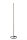 LED Stehlampe Kaffeebraun dimmbar 155 cm 2700-4000 K