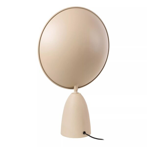 LED Tischlampe Stahl Taupe 40 cm 2100 K indirekt