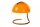 Tischleuchte Metall Glas Gold Orange 25 cm E27 blendarm