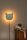 LED Wandlampe Touch Grün Kabel H:20 cm 2700 K dimmbar