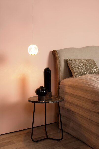 LED Pendelleuchte Vintage Metall Gold Ø14 cm 6 W 2700 K