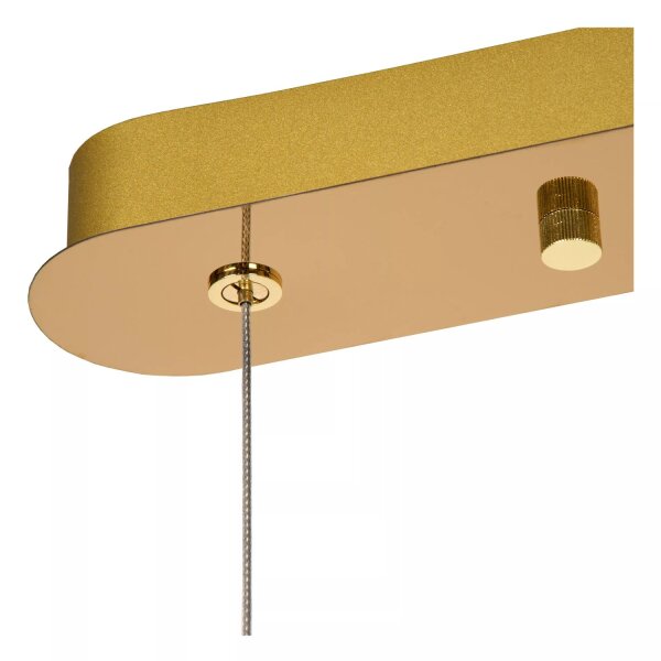 LED Hängelampe Vintage Metall Gold 84 cm 5-flmg 2700 K