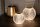 LED Akku Tischlampe dimmbar Gold 10,5 cm 3 h 2700 K
