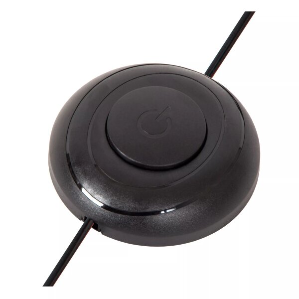 LED Tischlampe dimmbar Grau Schwarz 83 cm 3000 K