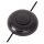 LED Tischlampe dimmbar Grau Schwarz 83 cm 3000 K