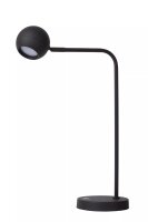 LED Akku Tischlampe Schwarz flexibel 49 cm 8 h 2700 K