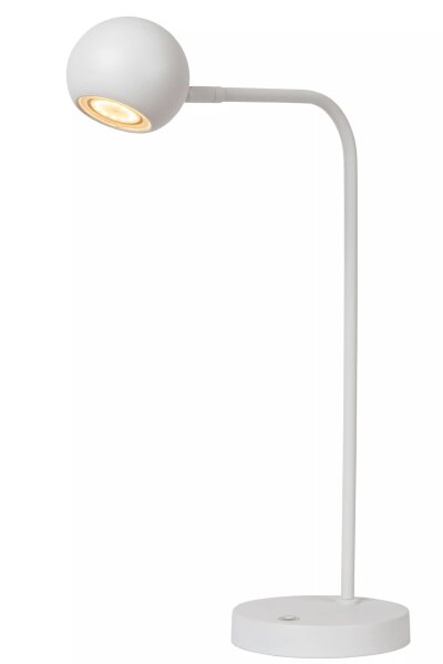 LED Akku Tischlampe Weiß flexibel 49 cm 8 h 2700 K
