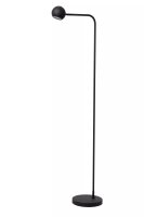 LED Akku Stehleuchte Schwarz 138 cm 8 h 2700 K dimmbar