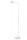 LED Akku Stehleuchte Weiß 138 cm 8 h 2700 K dimmbar