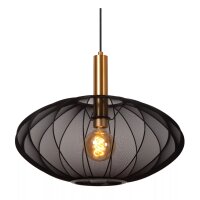 Moderne Hängelampe Schwarz Gold Ø50 cm E27...