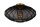 Blendarme Deckenleuchte Schwarz Gold Ø40 cm E27 Modern