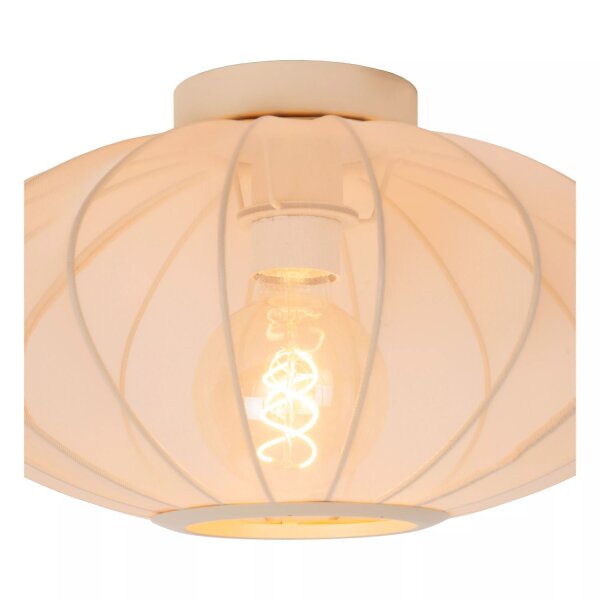 Blendarme Deckenleuchte Beige rund Ø40 cm E27 Modern