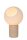 Tischlampe Glas Travertin Weiß Taupe 25,6 cm klein E27