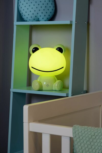 LED Tischlampe Grün Frosch 3 W 4000 K Schalter dimmbar
