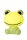 LED Tischlampe Grün Frosch 3 W 4000 K Schalter dimmbar