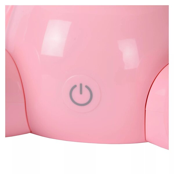 LED Tischlampe Pink Häschen 3 W 4000 K Schalter dimmbar