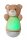 LED Kinderlampe Bär Braun 18 cm 2700 K Musik Batterien