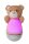 LED Kinderlampe Bär Braun 18 cm 2700 K Musik Batterien