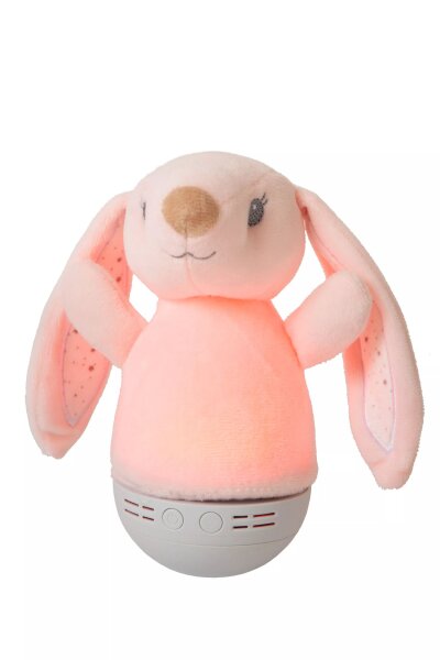 LED Kinderlampe Häschen Pink 2700 K Musik Batterien