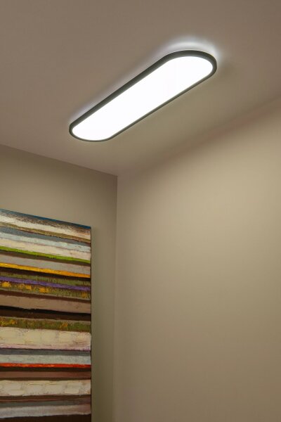 LED Deckenlampe dimmbar 80 cm 2700-4000 K Fernbedienung