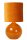 Tischlampe Stoff Glas Ockergelb Gold 47 cm E14 blendarm