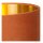 Tischlampe Stoff Glas Orange 47 cm hoch E14 blendarm