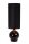 Gemütliche Stehlampe Stoff Glas Schwarz 100 cm E27