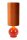 Gemütliche Stehlampe Stoff Glas Orange 100 cm hoch E27