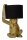 Tischlampe Stoffschirm Schwarz Gold 45 cm E14 gemütlich
