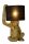 Tischlampe Stoffschirm Schwarz Gold 45 cm E14 gemütlich