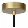 Stilvolle Pendelleuchte Stoff Pink Gold E27 Ø30 cm rund